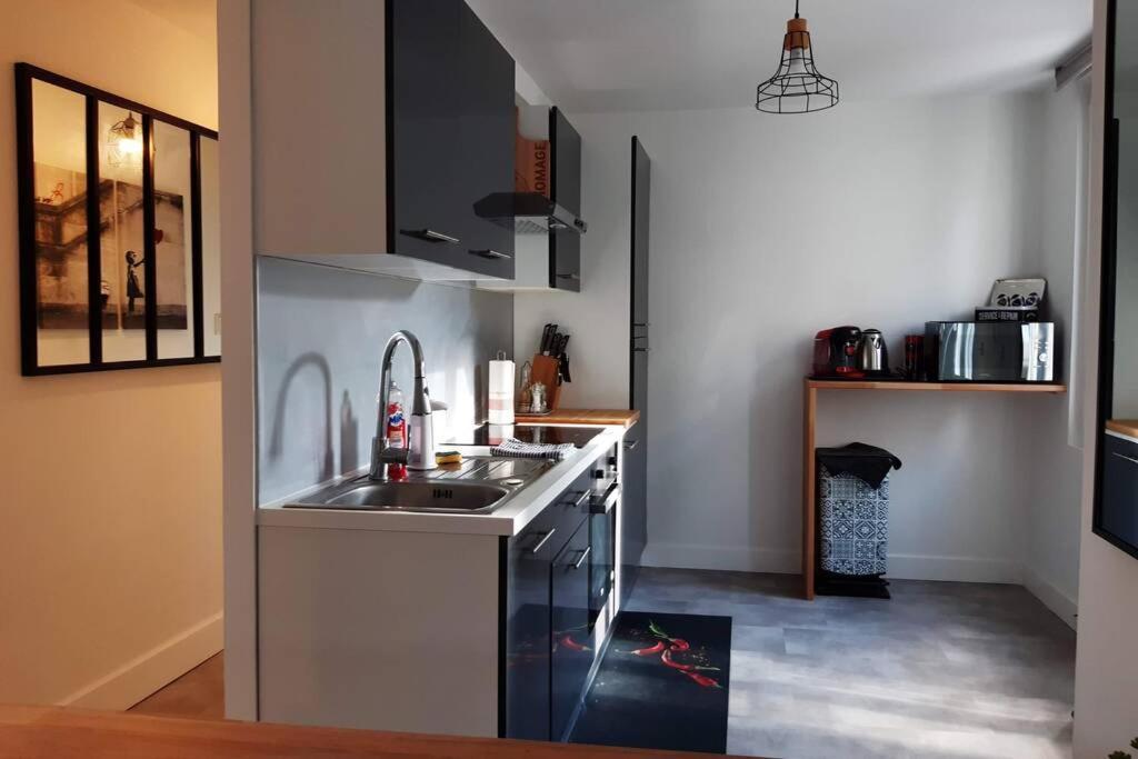 Superbe appartement Le New-York View en centre ville - Parking gratuit La Roche-Chalais Extérieur photo